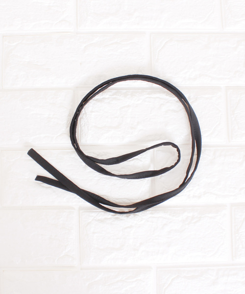 Primazel（プリマゼル）の「ウエストリボン付きフリルショルダーフロントタックワイドパンツオールインワン（つなぎ/オールインワン・レディース・ブラック/ピンク系その他/ネイビー・ONE SIZE）」の18枚目の写真