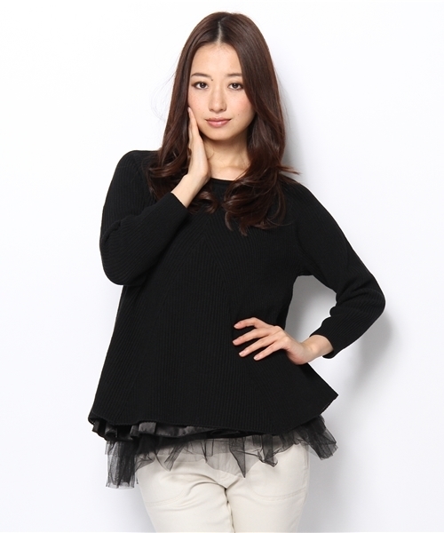 BEADSLEY【チュチュニット】 BEARDSLEY（ビアズリー）の「チュチュニット（ニット/セーター）」 - WEAR