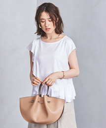 UNITED ARROWS - 専用UA アシンメトリー フリルカットソーベージュ新品未使用 UNITED ARROWS - 専用UA アシンメトリー フリルカットソー