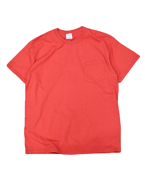 TOWNCRAFT(タウンクラフト)の「【WEB限定】TOWN CRAFT/タウンクラフト 6 OZ JERSEY POCKET SS TEE(Tシャツ/カットソー)」|レッド