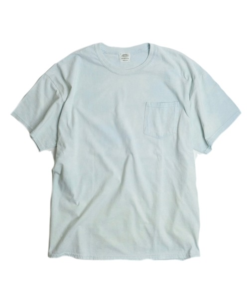 TOWNCRAFT(タウンクラフト)の「【WEB限定】TOWN CRAFT/タウンクラフト 6 OZ JERSEY POCKET SS TEE(Tシャツ/カットソー)」|ライトブルー