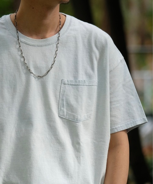 TOWNCRAFT（タウンクラフト）の「【WEB限定】TOWN CRAFT/タウンクラフト 6 OZ JERSEY POCKET SS TEE（Tシャツ/カットソー・メンズ・ライトグレー/ブラック/ネイビー/レッド/マルーン/ライトブルー/オレンジ・MEDIUM/LARGE/X-LARGE）」の12枚目の写真