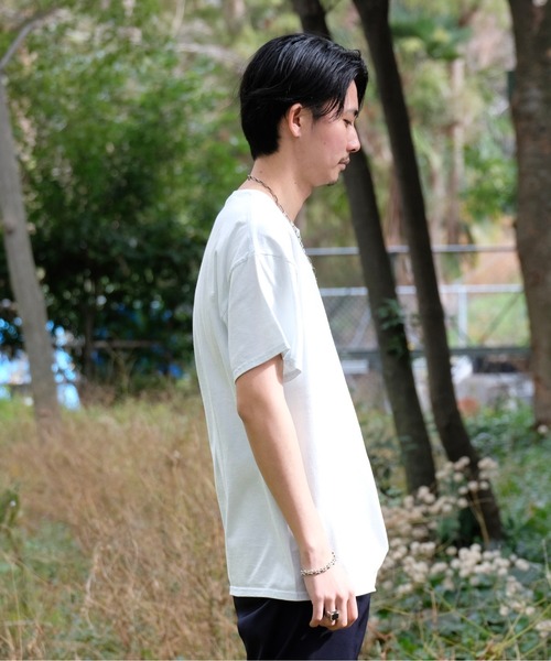 TOWNCRAFT（タウンクラフト）の「【WEB限定】TOWN CRAFT/タウンクラフト 6 OZ JERSEY POCKET SS TEE（Tシャツ/カットソー・メンズ・ライトグレー/ブラック/ネイビー/レッド/マルーン/ライトブルー/オレンジ・MEDIUM/LARGE/X-LARGE）」の11枚目の写真