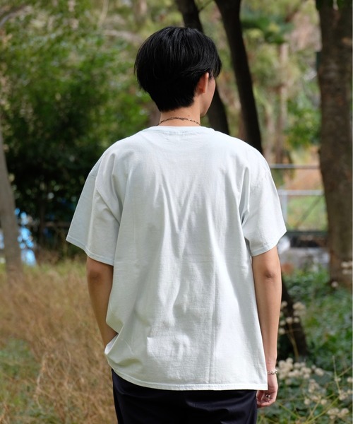 TOWNCRAFT（タウンクラフト）の「【WEB限定】TOWN CRAFT/タウンクラフト 6 OZ JERSEY POCKET SS TEE（Tシャツ/カットソー・メンズ・ライトグレー/ブラック/ネイビー/レッド/マルーン/ライトブルー/オレンジ・MEDIUM/LARGE/X-LARGE）」の10枚目の写真