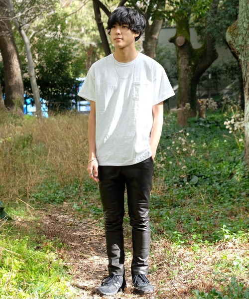 TOWNCRAFT（タウンクラフト）の「【WEB限定】TOWN CRAFT/タウンクラフト 6 OZ JERSEY POCKET SS TEE（Tシャツ/カットソー・メンズ・ライトグレー/ブラック/ネイビー/レッド/マルーン/ライトブルー/オレンジ・MEDIUM/LARGE/X-LARGE）」の19枚目の写真