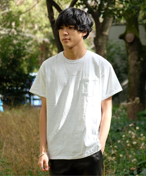 TOWNCRAFT（タウンクラフト）の「【WEB限定】TOWN CRAFT/タウンクラフト 6 OZ JERSEY POCKET SS TEE（Tシャツ/カットソー・メンズ・ライトグレー/ブラック/ネイビー/レッド/マルーン/ライトブルー/オレンジ・MEDIUM/LARGE/X-LARGE）」の18枚目の写真