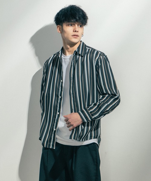 ナチュラルストレッチ長袖シャツ ナチュラルストレッチ長袖シャツ