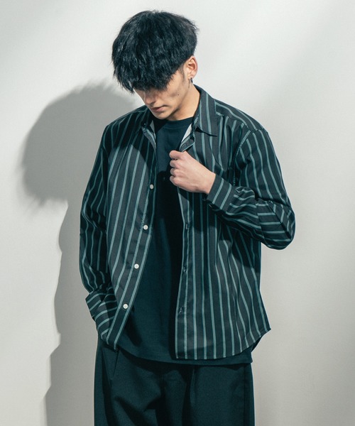 ナチュラルストレッチ長袖シャツ ナチュラルストレッチ長袖シャツ