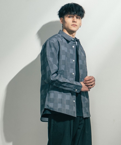ナチュラルストレッチ長袖シャツ ナチュラルストレッチ長袖シャツ