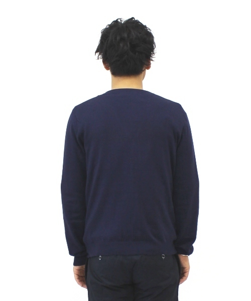 JOURNAL STANDARD（ジャーナルスタンダード）の「★R/N Vネックカーディガン_ #（カーディガン/ボレロ・メンズ・マスタード/ブラック/ネイビー/グレー・LARGE/MEDIUM）」の7枚目の写真