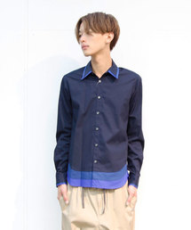 MIDWEST | ANREALAGE  × MIDWEST別注　ダブルレイヤードシャツ(シャツ/ブラウス)