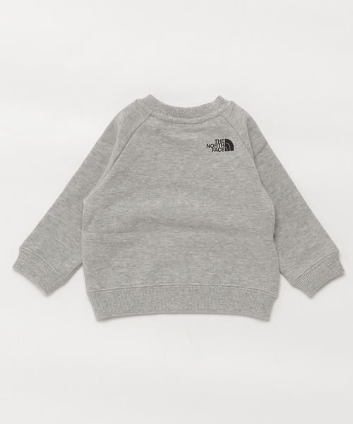 THE NORTH FACE（ザノースフェイス）の「ザ・ノース・フェイス ベビー ロゴスウェット / スウェットロゴクルー（スウェット・キッズ・ネイビー/グレー/イエロー・90/80/70）」の4枚目の写真