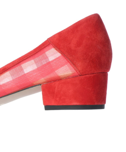 V SEVEN TWELVE THIRTY（ヴィセヴントゥエルヴサーティ）の「チュールパンプス（パンプス・レディース・ブラック×シルバー/グレー/レッド/ブラック系その他/ブラック・22.5cm/23.5cm/23cm/24.5cm/24cm）」の14枚目の写真