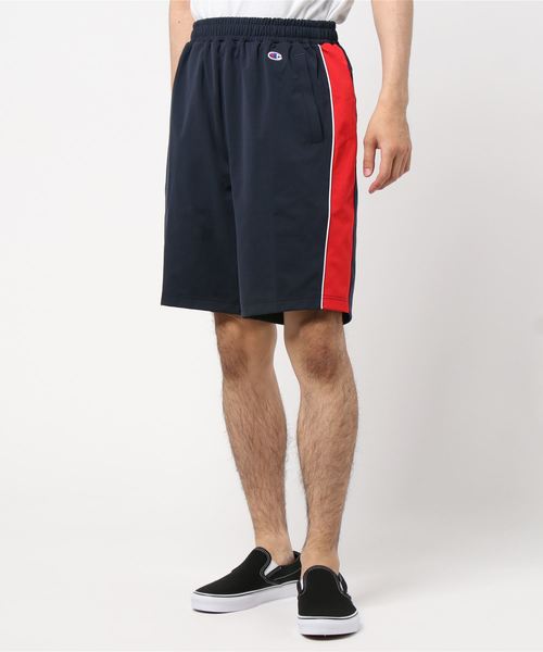 Champion(チャンピオン)の「【Champion/チャンピオン】メンズ TRAINING ハーフパンツ(その他パンツ・メンズ・ネイビー/ブラック/ダークグリーン/グレー・LARGE/MEDIUM/X-LARGE)」の1枚目の写真