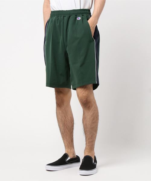 Champion(チャンピオン)の「【Champion/チャンピオン】メンズ TRAINING ハーフパンツ(その他パンツ・メンズ・ネイビー/ブラック/ダークグリーン/グレー・LARGE/MEDIUM/X-LARGE)」の4枚目の写真