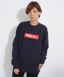 MILKFED. | SWEAT CREW TOP BAR(スウェット)