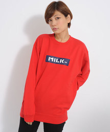 MILKFED. | SWEAT CREW TOP BAR(スウェット)
