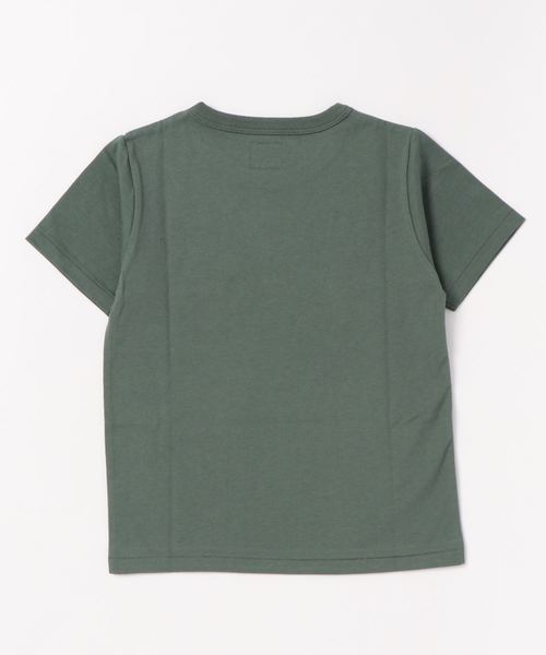 Lee（リー）の「【キッズ】WEB限定LeeロゴT（Tシャツ/カットソー・キッズ・アイボリー/グリーン/ホワイト/レッド・120/130/140）」の5枚目の写真