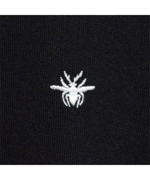 ブランド古着】BEE刺繍アトリエロゴテープウールニットセーター 