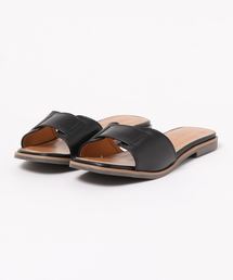 KOBE LETTUCE | スクエアベルトフラットサンダル(サンダル)