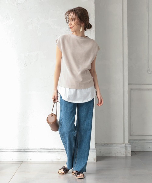 KOBE LETTUCE(コウベレタス)の「スクエアベルトフラットサンダル(サンダル・レディース・ホワイト/ブラック/イエロー/グレイッシュベージュ/パイソン/ブラウン系その他/ブラック系その他/キャメル/ブラウン系その他2・S/M/L/LL)」の20枚目の写真