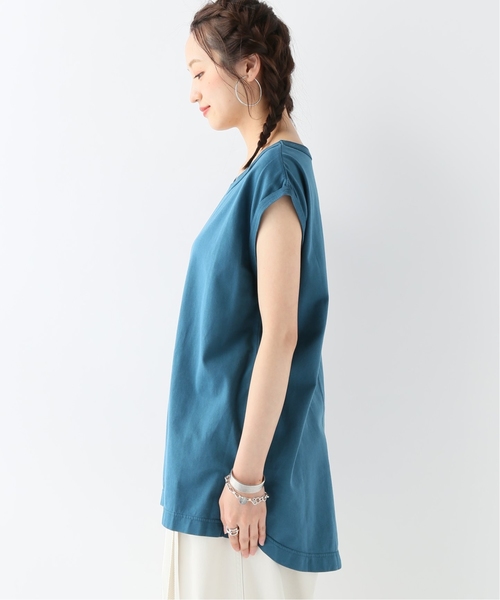 CITYSHOP(シティーショップ)の「シンプルタンク(Tシャツ/カットソー・レディース・ベージュ/オレンジ/グリーン・FREE)」の14枚目の写真