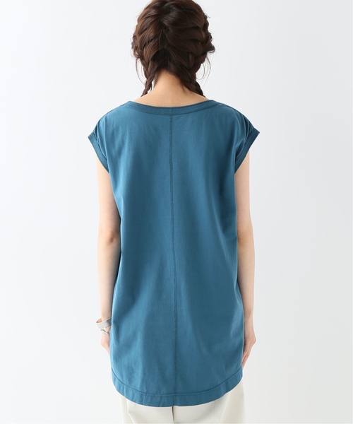 CITYSHOP(シティーショップ)の「シンプルタンク(Tシャツ/カットソー・レディース・ベージュ/オレンジ/グリーン・FREE)」の9枚目の写真