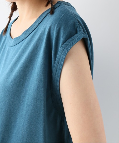 CITYSHOP(シティーショップ)の「シンプルタンク(Tシャツ/カットソー・レディース・ベージュ/オレンジ/グリーン・FREE)」の12枚目の写真