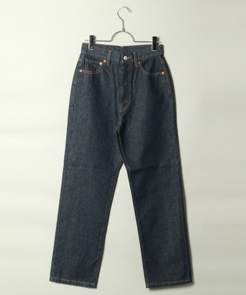 PAGEBOY(ページボーイ)の「クラシックストレート(デニムパンツ・レディース・ネイビー/ホワイト/ブルー・X-SMALL/SMALL/MEDIUM/LARGE)」の22枚目の写真