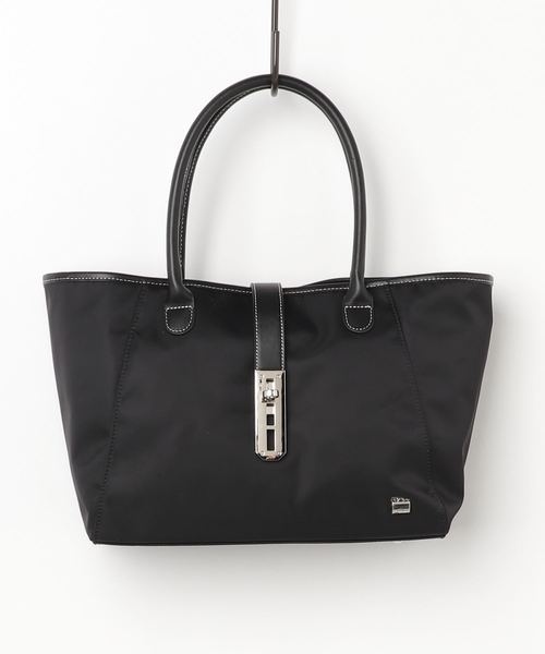 LA BAGAGERIE(ラバガジェリー)の「NEWおむすびトート Sサイズ(トートバッグ・レディース・ブラック/ネイビー/グリーン系カモフラージュ/ブラック系その他/ワイン・FREE)」の2枚目の写真
