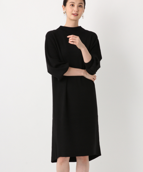 GLOBAL WORK（グローバルワーク）の「3EASYボリュームソデワンピース/842230（ワンピース・レディース・ブラック/オレンジ系その他/ライトベージュ/グリーン系その他3/ダークブラウン・MEDIUM/LARGE）」の21枚目の写真