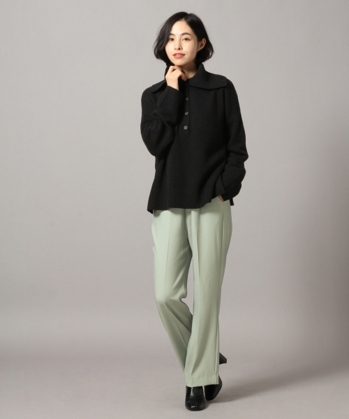 LOWRYS FARM(ローリーズファーム)の「イタリー2WAYプルオーバー 840680(ニット/セーター・レディース・ブラック/グレー/ブラウン/カーキ・FREE)」の10枚目の写真