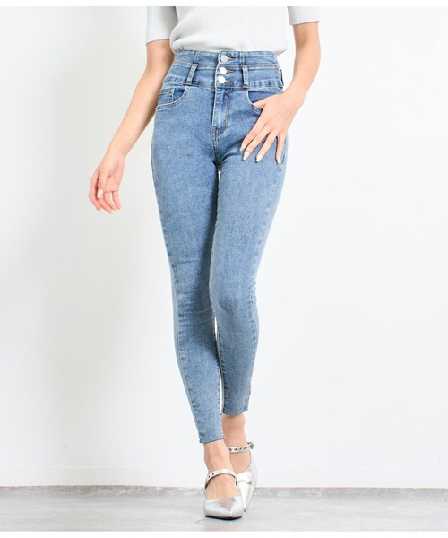 ハイウエストデニムスキニーパンツ（デニムパンツ）｜ANAP（アナップ