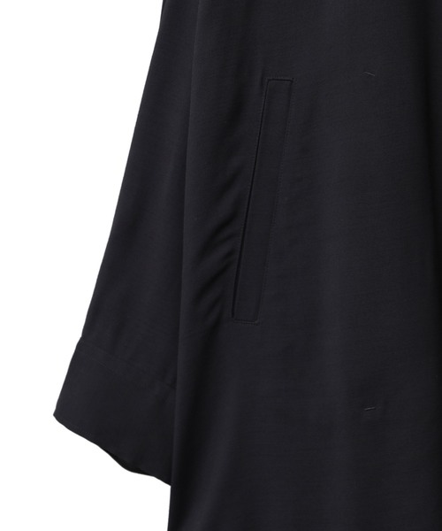 CLANE(クラネ)の「クラネ オム CLANE HOMME / オーバーサイズシャツ OVER SIZE SHIRT(シャツ/ブラウス・メンズ・ホワイト/ブラック・2/1)」の14枚目の写真