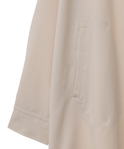 CLANE(クラネ)の「クラネ オム CLANE HOMME / オーバーサイズシャツ OVER SIZE SHIRT(シャツ/ブラウス・メンズ・ホワイト/ブラック・2/1)」の8枚目の写真