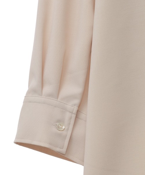 CLANE(クラネ)の「クラネ オム CLANE HOMME / オーバーサイズシャツ OVER SIZE SHIRT(シャツ/ブラウス・メンズ・ホワイト/ブラック・2/1)」の9枚目の写真