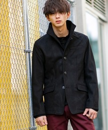 Beno | ライトメルトン / イタリアンカラー スタイリッシュ コンパクト ジャケット(テーラードジャケット)