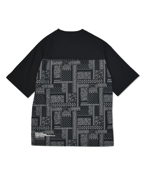 DOUBLE STEAL(ダブルスティール)の「Back Fabric Tee(Tシャツ/カットソー・メンズ・ブラック系その他2/ホワイト系その他2/ホワイト系その他/ブラック系その他・LARGE/MEDIUM/X-LARGE)」の15枚目の写真