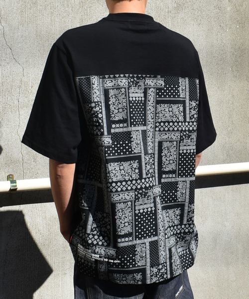 DOUBLE STEAL(ダブルスティール)の「Back Fabric Tee(Tシャツ/カットソー・メンズ・ブラック系その他2/ホワイト系その他2/ホワイト系その他/ブラック系その他・LARGE/MEDIUM/X-LARGE)」の18枚目の写真