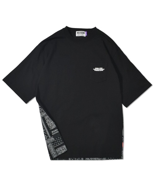 DOUBLE STEAL(ダブルスティール)の「Back Fabric Tee(Tシャツ/カットソー・メンズ・ブラック系その他2/ホワイト系その他2/ホワイト系その他/ブラック系その他・LARGE/MEDIUM/X-LARGE)」の19枚目の写真