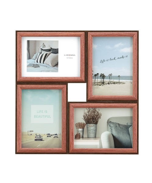 LADONNA（ラドンナ）の「アバンティフォトフレーム ＤＦ８５－４０（フォトフレーム・レディース・ダークブラウン/ネイビー/アイボリー・FREE）」の5枚目の写真