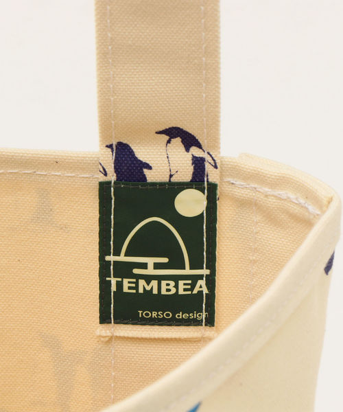 SHIPS(シップス)の「TEMBEA:バゲットトート(S)(トートバッグ・レディース・ブラック/ナチュラル・ONE SIZE)」の4枚目の写真