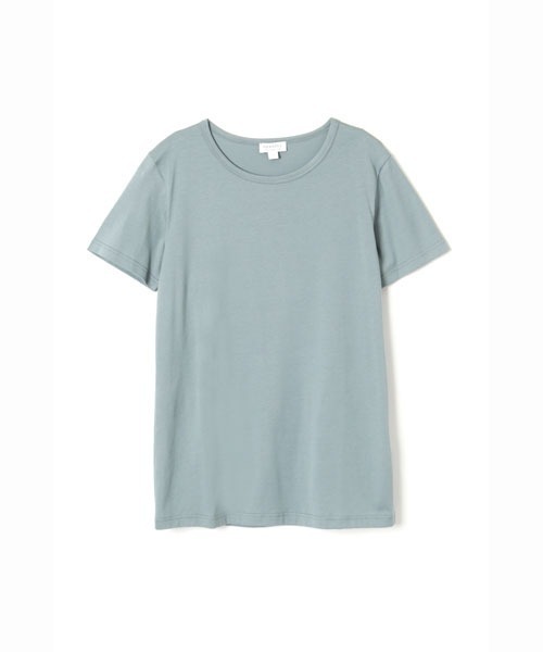 SUNSPEL（サンスペル）の「SUNSPEL / WOMEN’S Q82 PLAIN（Tシャツ/カットソー・レディース・ブラウン/ピンク/セージグリーン/チェリーレッド・1/2）」の3枚目の写真