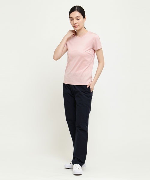 SUNSPEL（サンスペル）の「SUNSPEL / WOMEN’S Q82 PLAIN（Tシャツ/カットソー・レディース・ブラウン/ピンク/セージグリーン/チェリーレッド・1/2）」の17枚目の写真