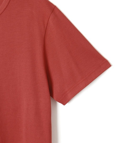 SUNSPEL（サンスペル）の「SUNSPEL / WOMEN’S Q82 PLAIN（Tシャツ/カットソー・レディース・ブラウン/ピンク/セージグリーン/チェリーレッド・1/2）」の7枚目の写真