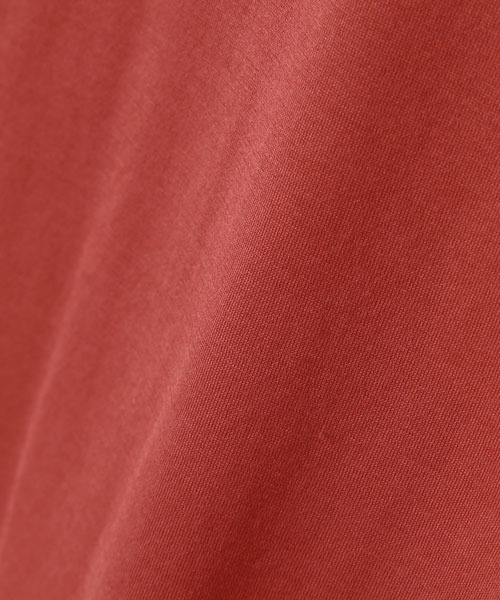 SUNSPEL（サンスペル）の「SUNSPEL / WOMEN’S Q82 PLAIN（Tシャツ/カットソー・レディース・ブラウン/ピンク/セージグリーン/チェリーレッド・1/2）」の5枚目の写真