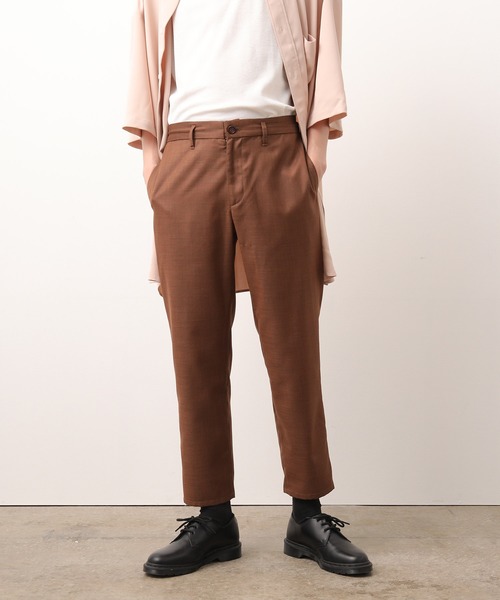 JUNRED(ジュンレッド)の「TRシャンブレードライスリムパンツ(その他パンツ・メンズ・グレー/ブラウン系その他/ブラック・LL/S/M/L)」の5枚目の写真