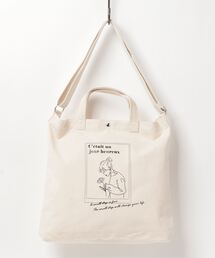 WEGO | WEGO/2wayキャンバスショルダーバッグ/トートバッグ(トートバッグ)