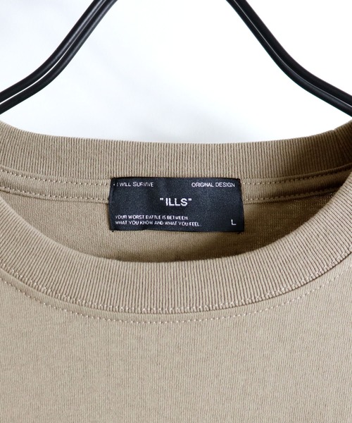 ILL'S（イルズ）の「ILL'S / イルズ ARCH LOGO Tシャツ（Tシャツ/カットソー・メンズ・ホワイト/ブラック/ベージュ/ワイン・M/L）」の19枚目の写真