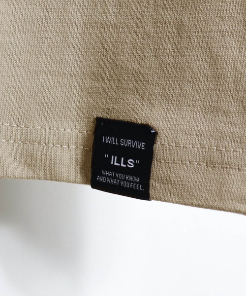 ILL'S（イルズ）の「ILL'S / イルズ ARCH LOGO Tシャツ（Tシャツ/カットソー・メンズ・ホワイト/ブラック/ベージュ/ワイン・M/L）」の18枚目の写真
